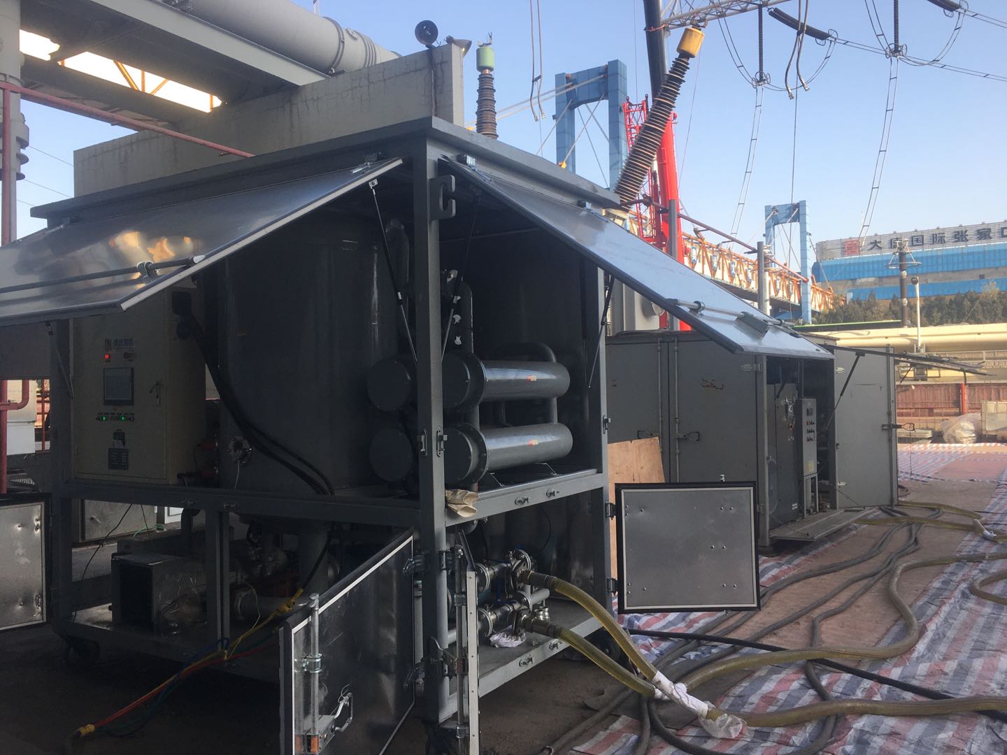 220kV变压器在线滤油技术的应用